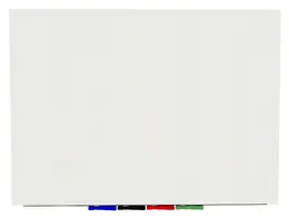 Magnetic Glass Dry Erase Whiteboard - 48" x 36" - Aria