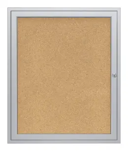 Enclosed Bulletin Board - 24" x 36" - PA1