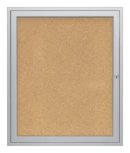 Enclosed Bulletin Board - 36" x 36" - PA1