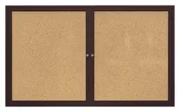 Enclosed Bulletin Board - 48" x 36" - PB2