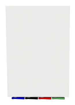 Magnetic Glass Dry Erase Whiteboard - 24" x 36" - Aria