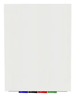 Magnetic Glass Dry Erase Whiteboard - 36" x 48" - Aria