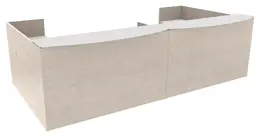 2 Person Reception Desk - Potenza