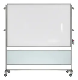 Rolling Whiteboard - 76" x 76" - Nexus