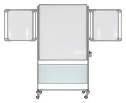 Rolling Whiteboard for Classroom - 96" x 75" - Nexus