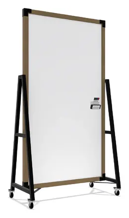 Double Sided Rolling Whiteboard - Prest