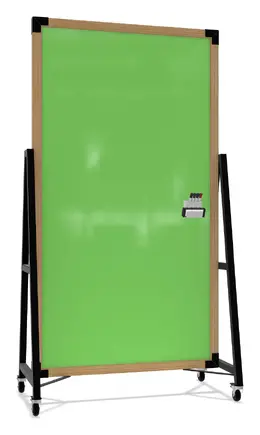 Mobile Glass Dry Erase Board - Prest