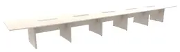 Large Boat Shaped Conference Table - Potenza