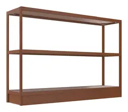 Wood Shelving Unit - 72" x 50" - Control