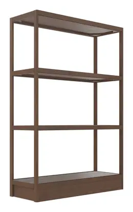 Wood Shelving Unit - 48" x 72" - Control