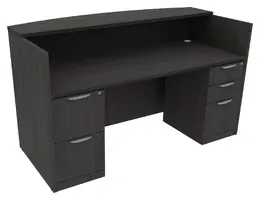 Reception Desk with Drawers - HL