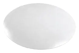 Set of Two Round Placemats - 12" Diameter - Hometex