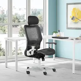 Heavy Duty Office Chair with Headrest - Space Seating