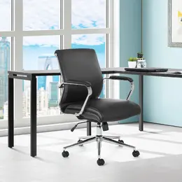 Mid Back Conference Room Chair with Arms - Pro Line II