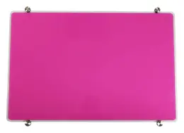 Grid Dry Erase Glass Board - 30" x 40" - Viztex Glacier