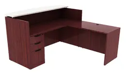 Modern Reception Desk - PL Laminate