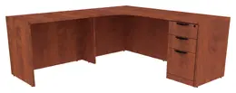 L Shaped Office Desk - PL Laminate