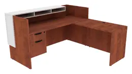 Modern Reception Desk - PL Laminate