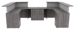 Modern Reception Desk - PL Laminate