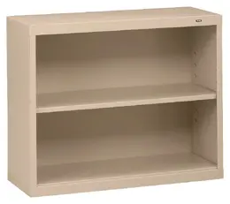 2 Shelf Bookcase - 13.5" Deep - Standard