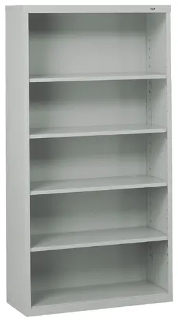 5 Shelf Bookcase - 13.5" Deep - Standard