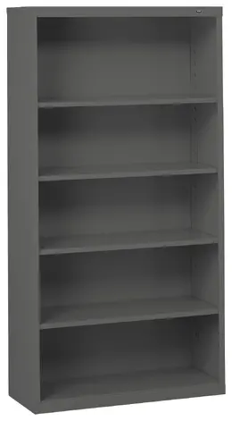 5 Shelf Bookcase - 13.5" Deep - Standard