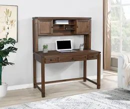 Home Office Desk with Hutch - Baton Rouge