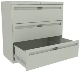 3 Drawer Lateral File Cabinet - 42" Wide - Standard