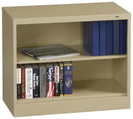 2 Shelf Bookcase - 18" Deep - Standard