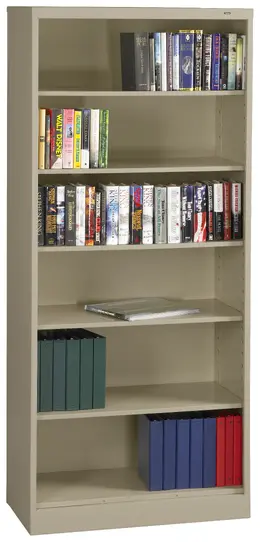 6 Shelf Bookcase - 18" Deep - Standard