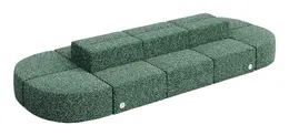 Sectional Couch with Power Outlets - Conversa