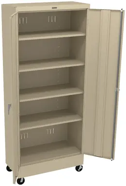 Tall Mobile Storage Cabinet - Standard