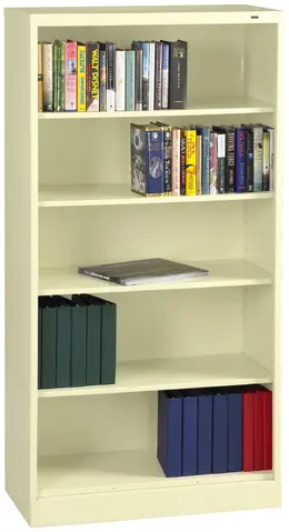 5 Shelf Bookcase - 18" Deep - Standard