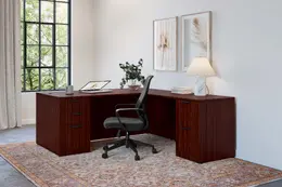 L Shaped Desk - PL Laminate