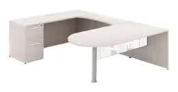 U Shaped Peninsula Desk - Potenza