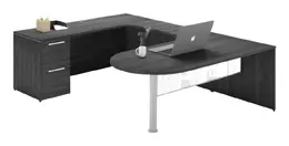 U Shaped Peninsula Desk - Potenza