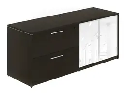 Combo Lateral File Storage Cabinet Credenza - Potenza