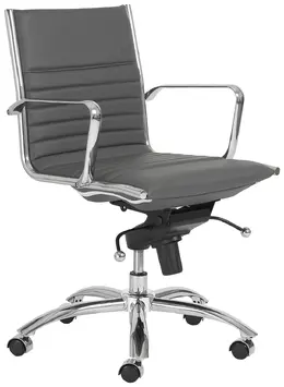 Modern Low Back Conference Room Chair - Dirk