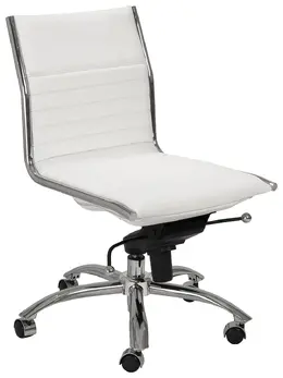 Modern Low Back Office Chair without Arms - Dirk