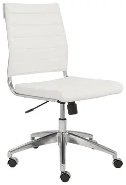 Modern Low Back Armless Office Chair - Axel