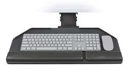 Articulating Corner Keyboard Tray