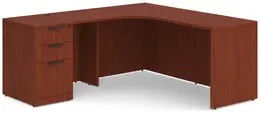 Corner Desk with Storage - PL Laminate