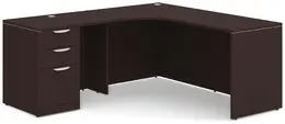 Corner Desk with Storage - PL Laminate