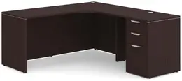 Corner Desk with Storage - PL Laminate