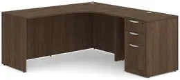 Corner Desk with Storage - PL Laminate