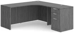 Corner Desk with Storage - PL Laminate