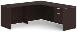 Corner Office Desk with Storage - PL Laminate