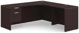 Corner Office Desk with Storage - PL Laminate