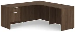 Corner Office Desk with Storage - PL Laminate