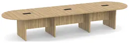Racetrack Conference Table - PL Laminate